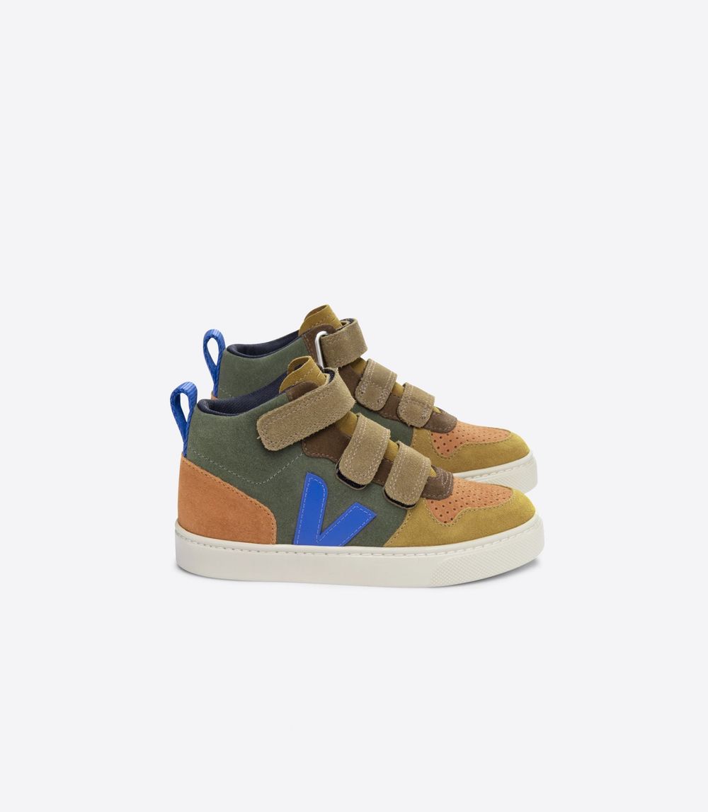 Baskets bébé v-10 mid suede multico mud paros Multico-mud_paros femme