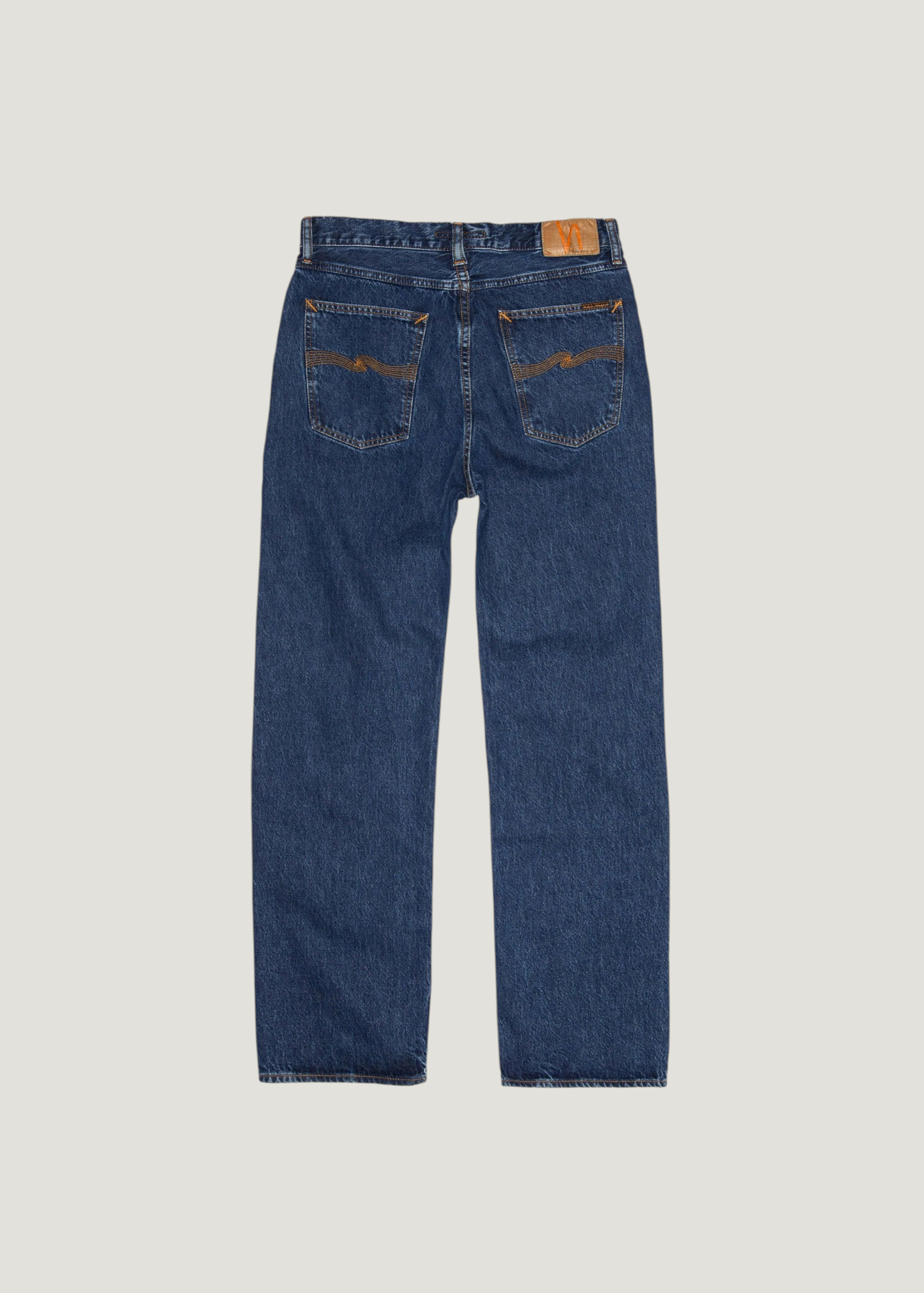 Jean droit large en coton bio | bleu "tuff tony evening jazz", Nudie Jeans, photo 5