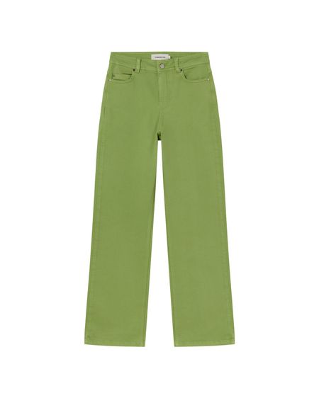 Jeans mit geradem Schnitt aus Bio-Baumwolle | Grün "theresa pants", Thinking Mu, Foto 5