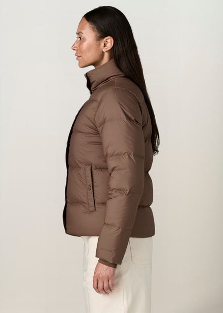 Doudoune en matières recyclées | marron "Silent down jkt - brmb" - Patagonia
