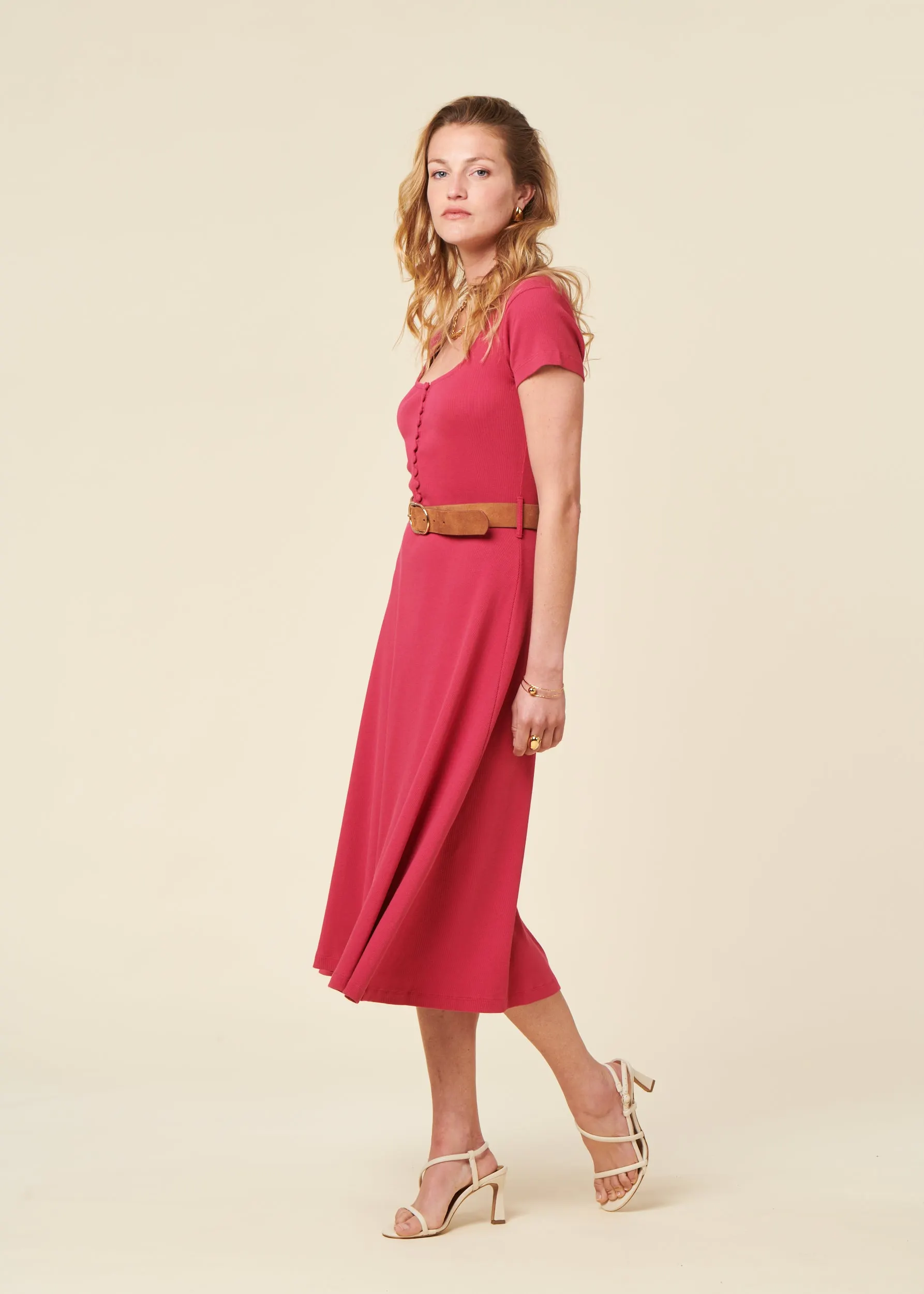 Robe jane fuchsia, Bonjour Demain, photo 5