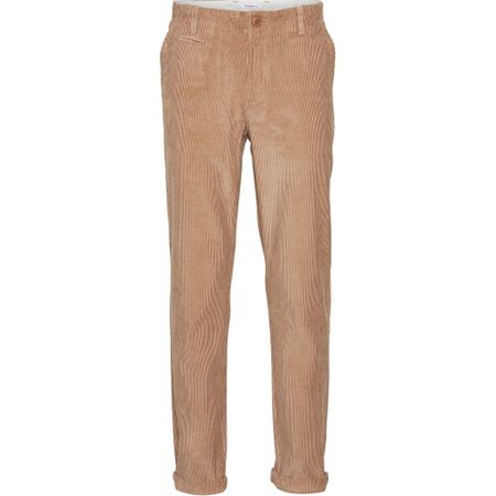 Chino velours marron en coton bio