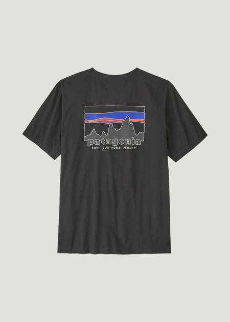 T-shirt en coton bio | noir "73 skyline t-shirt" - Patagonia