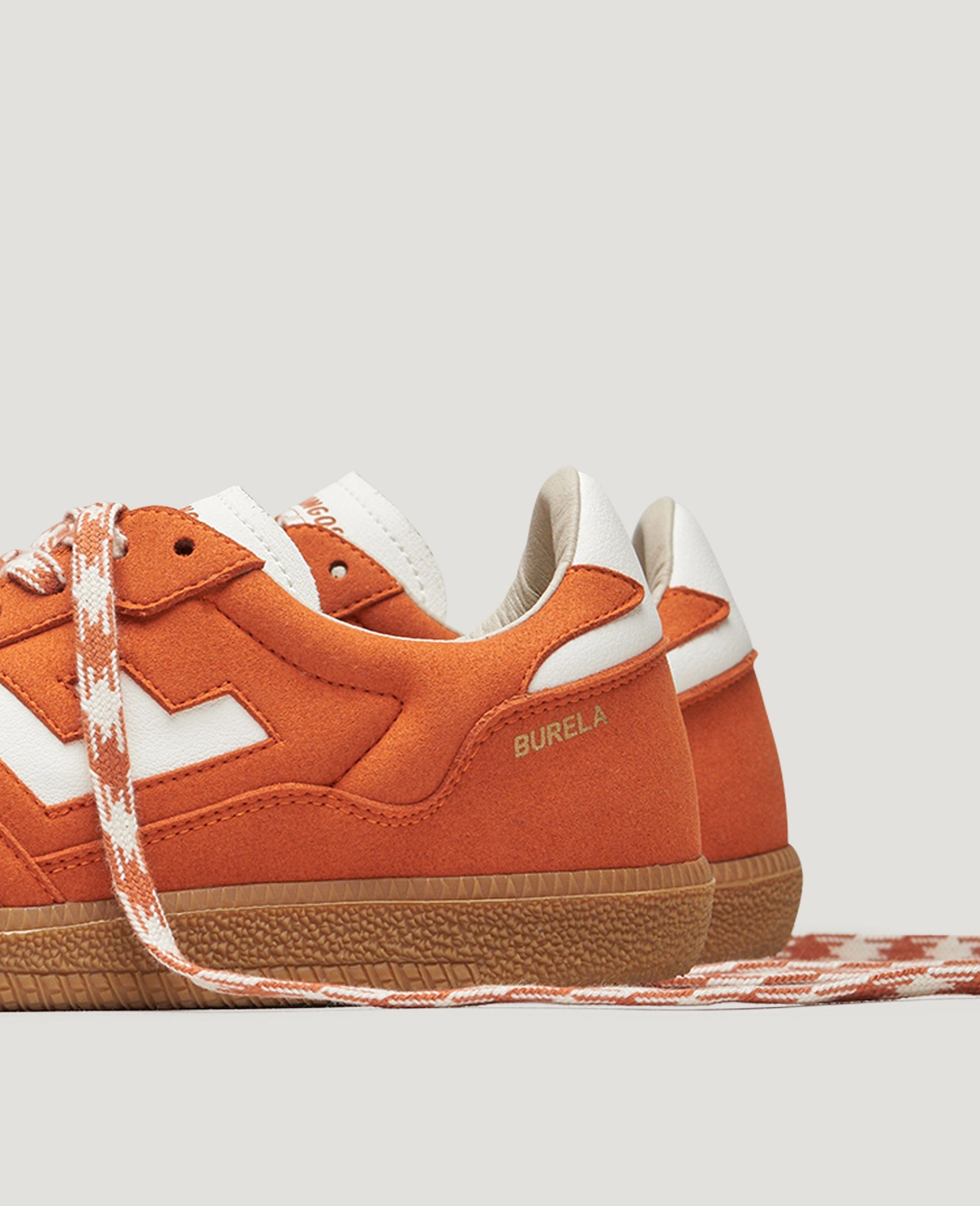 Vegane Sneaker | schwarz "burela slim tangerine", Flamingos Life, Foto 3