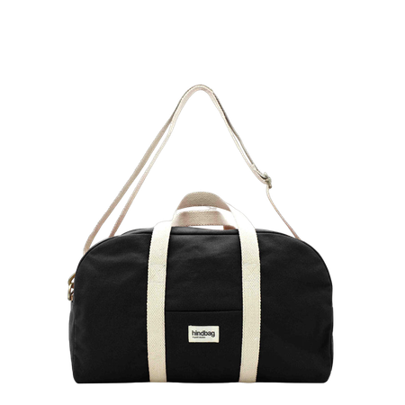 Sac bowling en coton bio | noir "charlie noir"