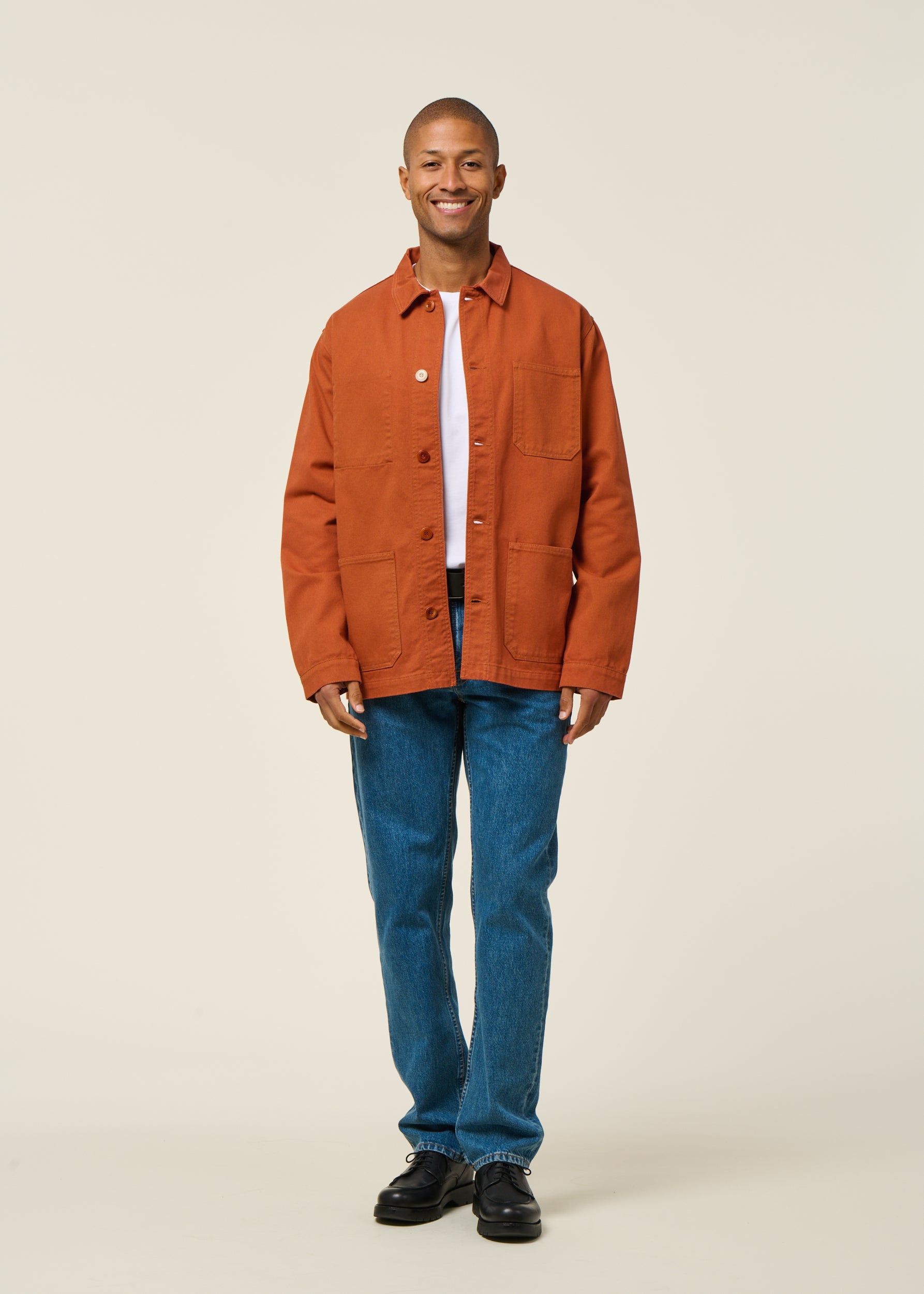 Jacke aus Bio-Baumwolle | Orange "canyon sergi jacket", Bask in the Sun, Foto 4