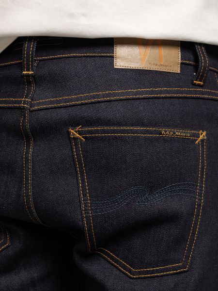 Jean slim indigo brut en coton bio - lean dean dry indigofera, Nudie Jeans, photo 2
