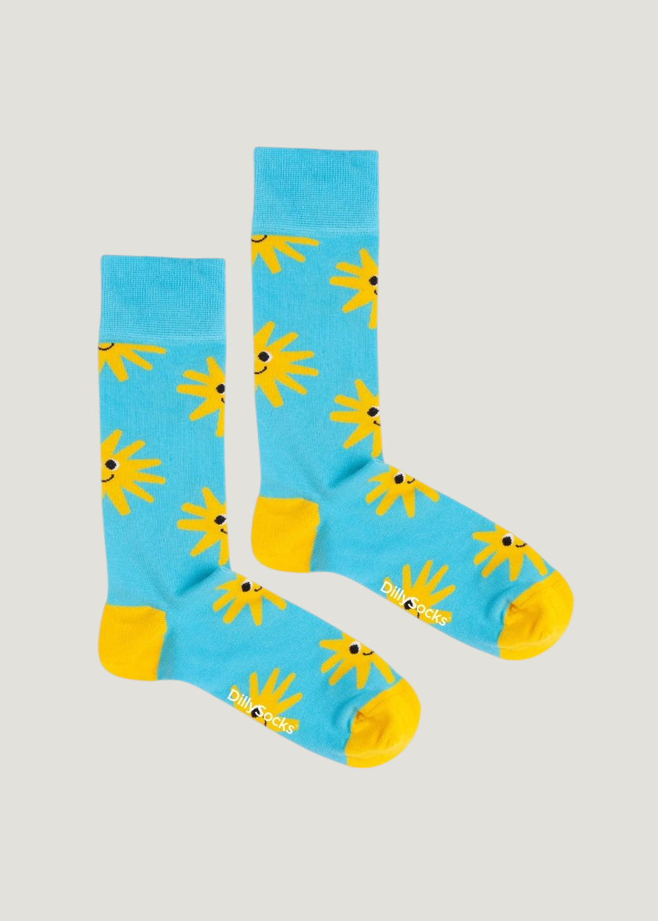 Socken aus Bio-Baumwolle | blau "smiling bright", Dilly socks, Foto 1