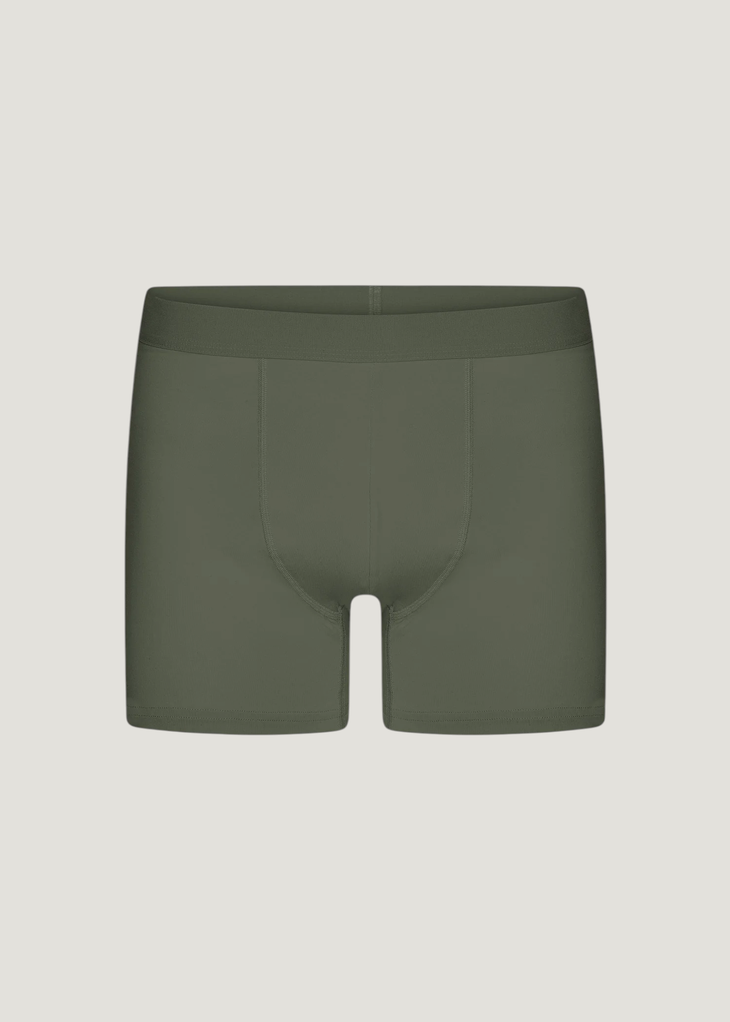 Boxer en coton bio | vert "classic organic boxer briefs - dusty olive", Colorful Standard, photo 1