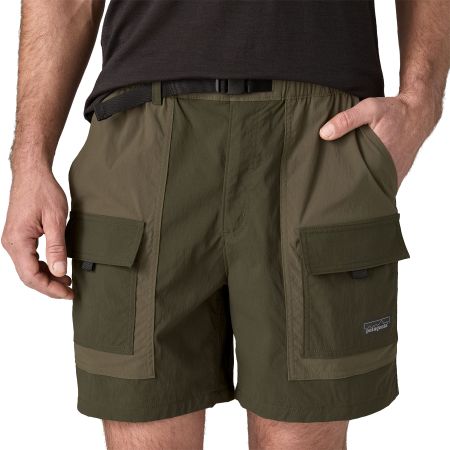 Short en nylon recyclé | vert "m's outdoor everyday shorts - 6 in. - pine needle green" - Patagonia