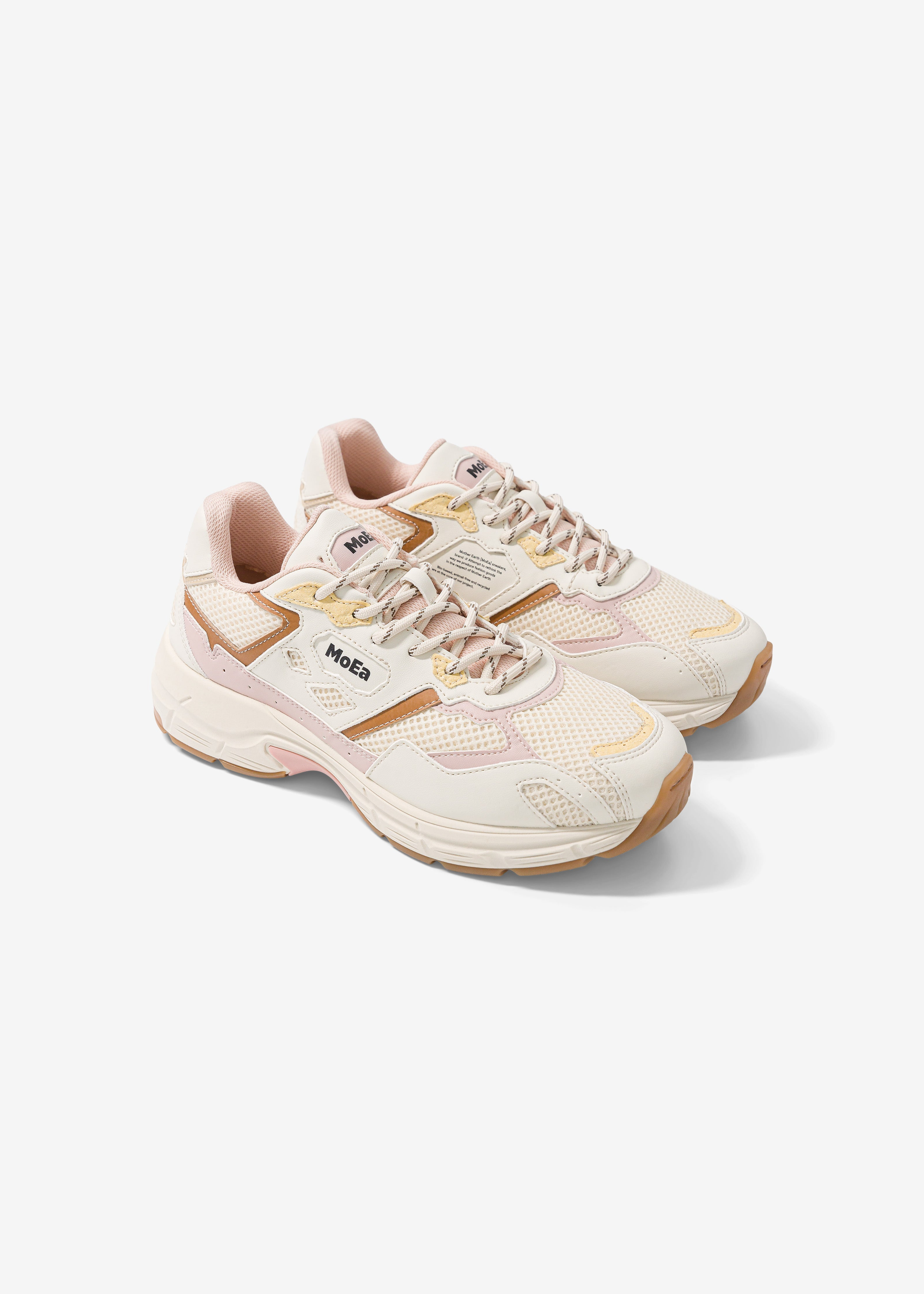 Baskets vegan | gen8 - corn x pineapple - brown yellow - camel & pink, Moea, photo 2