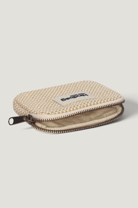 Porte-monnaie en coton bio | tressage nude "lili tressage nude", Hindbag, photo 4