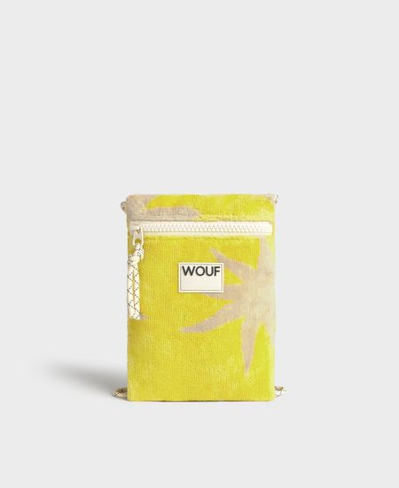 Pochette téléphone en coton bio | beige "fuerteventura phone bag - fuerteventura"