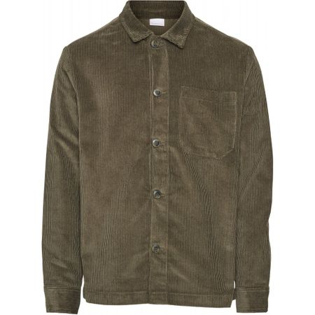 Veste velours vert forêt en coton bio