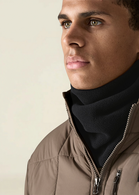 Cache-cou en matière recyclée | noir "micro d gaiter black" - Patagonia