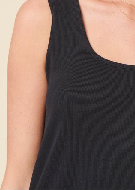 La robe boxy en coton bio | noir, WeDressFair, photo 5