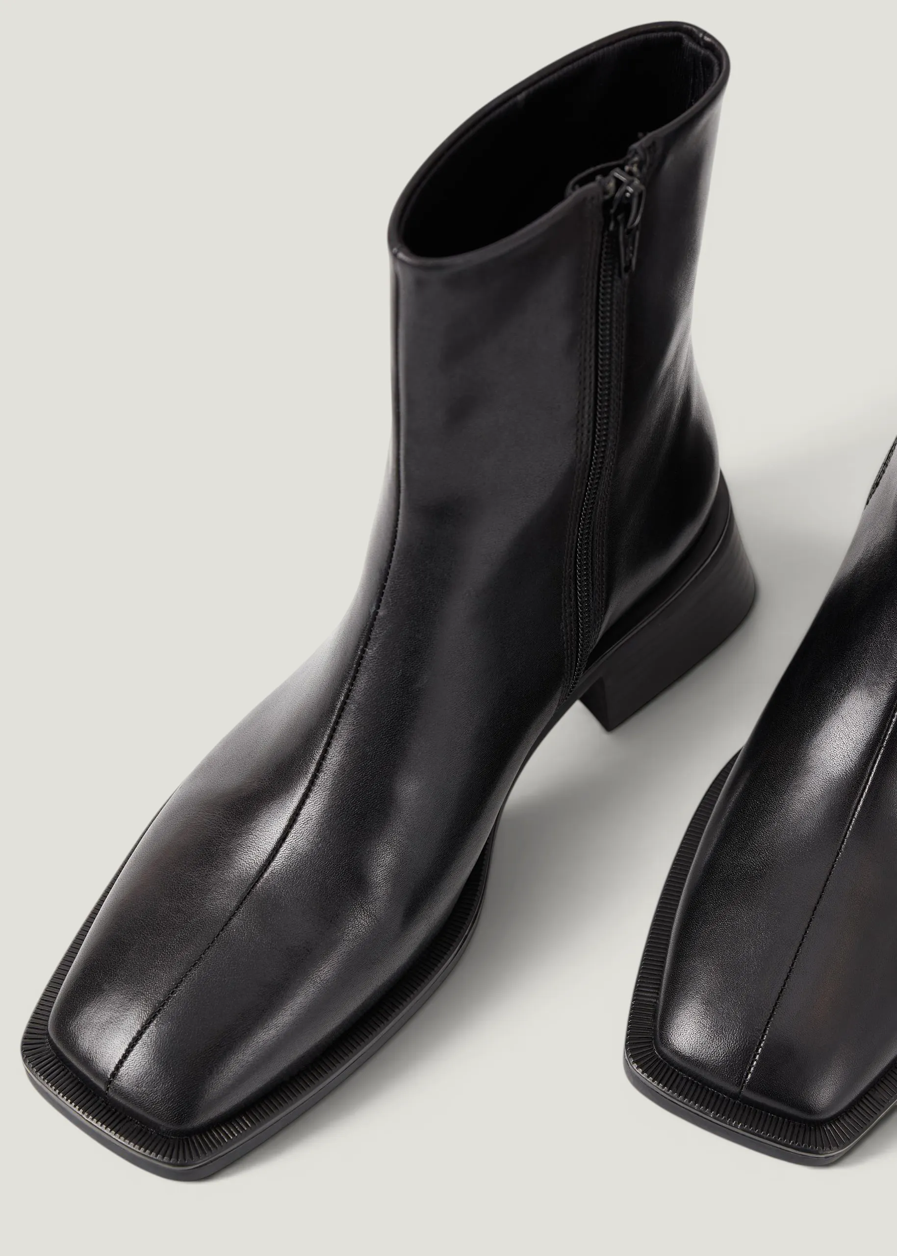 Bottines en cuir certifié | noir "Blanca black", Vagabond, photo 5