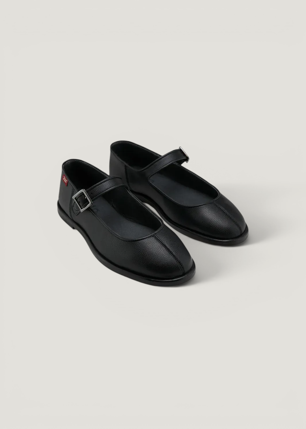 Riemchenballerina | Schwarz "Gaia noir", Zèta Shoes, Foto 2