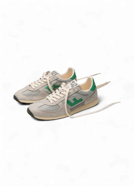 Baskets vegan | gris "marathon club gray erba" - Flamingos Life