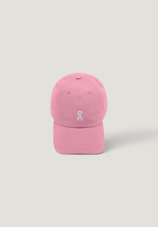 Casquette en coton bio | rose "Yenaas bold - washed berry", Armedangels