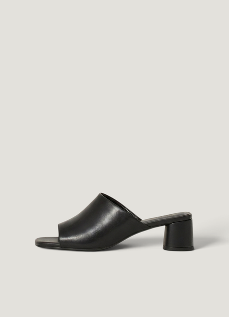 Mules mit Absatz aus Leder | Schwarz "Piper - black", Vagabond, Foto 1