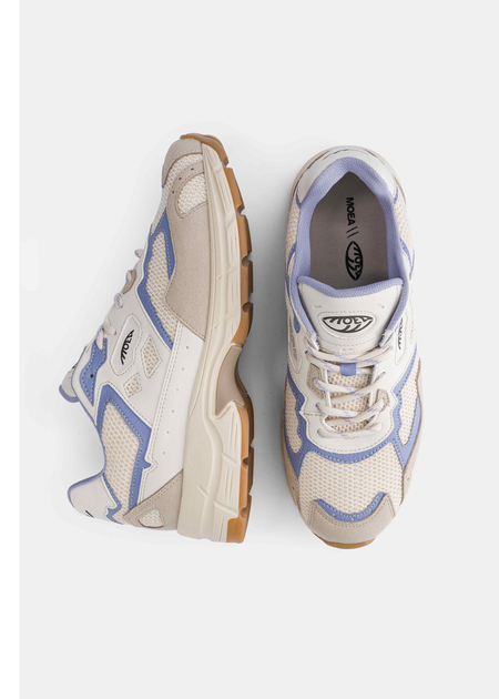 Baskets vegan | beige & lila "Rush" - Moea