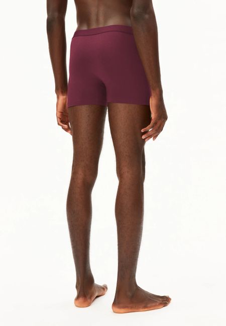Boxer en modal | bordeaux "ricaard - cranberry juice" - Armedangels