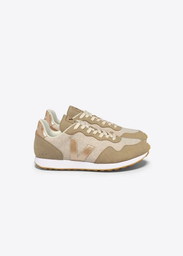 Baskets en suède vegan et tissu | beige "sdu rec j-mesh natural platine", Veja