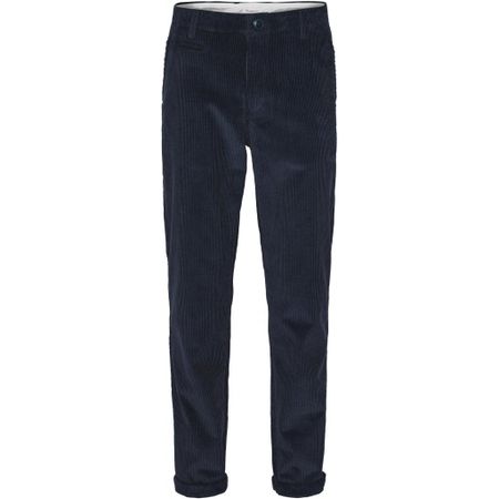 Chino velours marine en coton bio