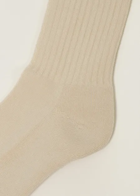 Chaussettes en coton bio | écru, WeDressFair, photo 4
