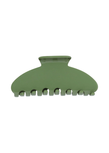 Pince à cheveux en acétate biosourcé | vert "bff - matcha" - Jickie