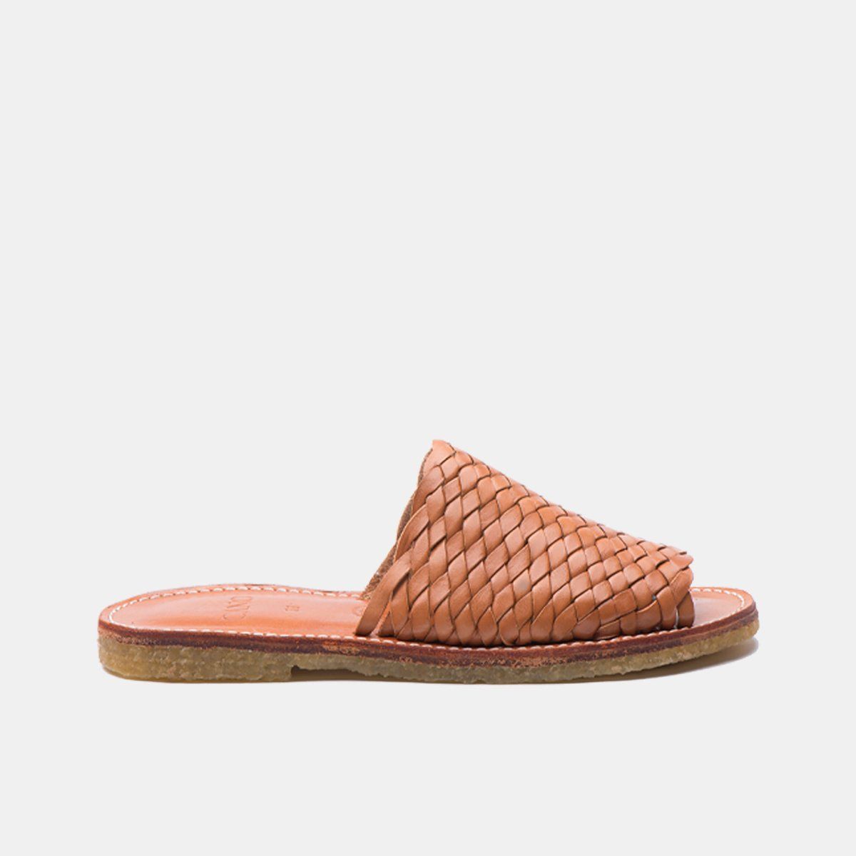 Sandales cognac en cuir tannage végétal - laura, Cano, photo 2