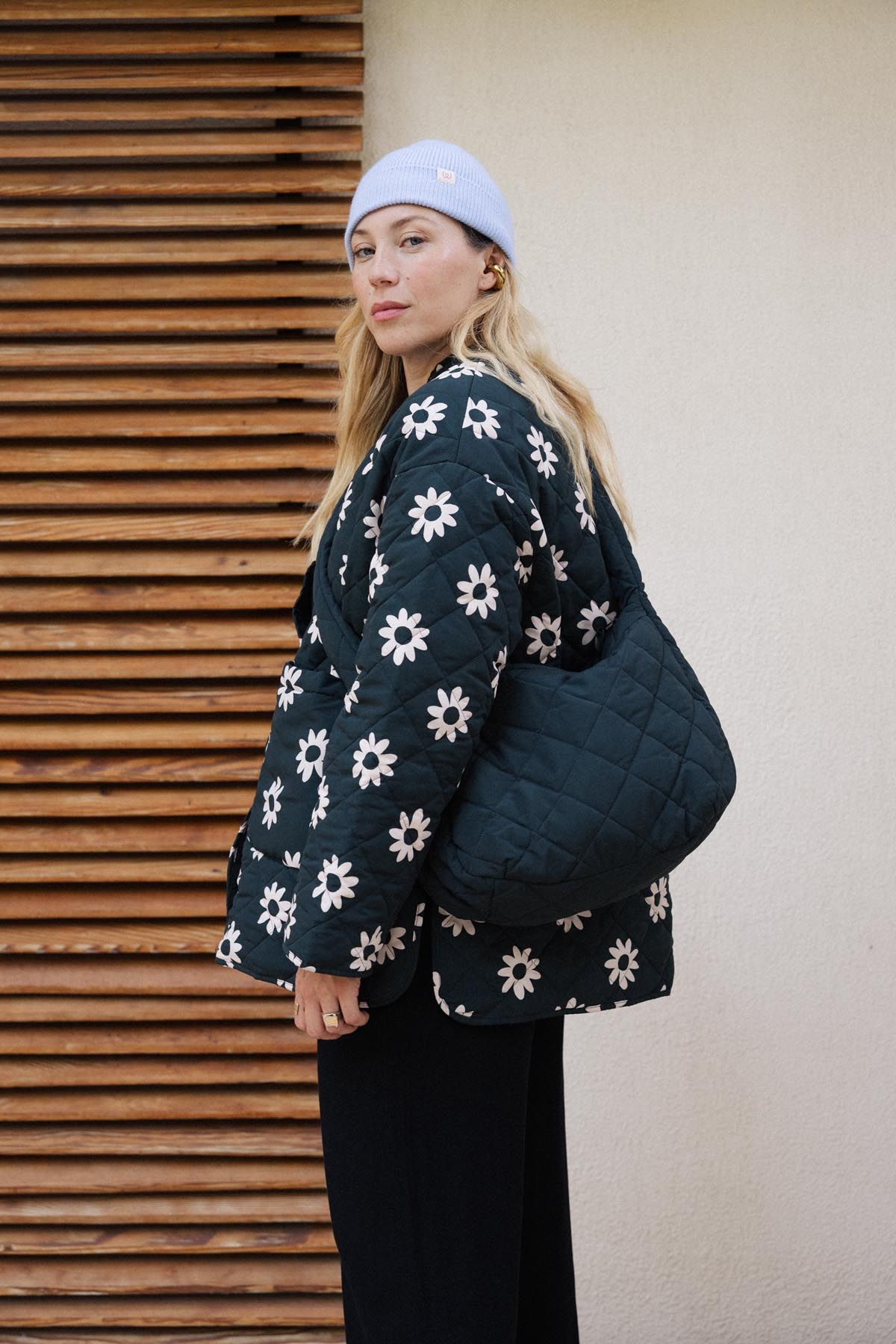 Sac matelassé - noir - noir, We Are Jolies, photo 5