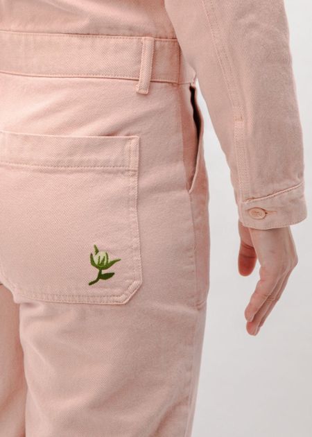 Overall aus Bio-Baumwolle | Rosa "cotton twill boiler suit rose - rose", Brava Fabrics, Foto 6