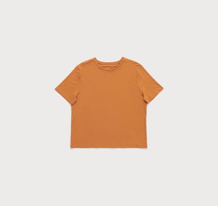 T-shirt en tencel | ocre "ocher", Organic Basics, photo 4