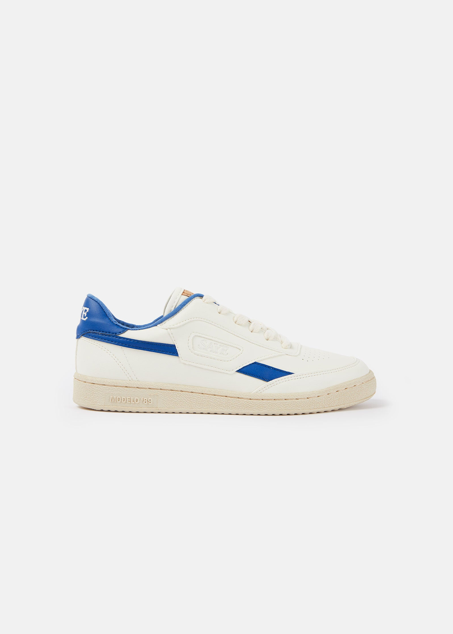 Baskets vegan | blanc et bleu "Basket en recyclé - modelo '89 icon ocean", SAYE, photo 1