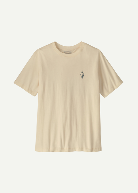 T-shirt en coton bio | beige "water people spotter t-shirt" - Patagonia