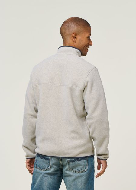 Fleecepullover aus recycelten Materialien | Beige "wynch snap-t- otsm", Patagonia, Foto 4
