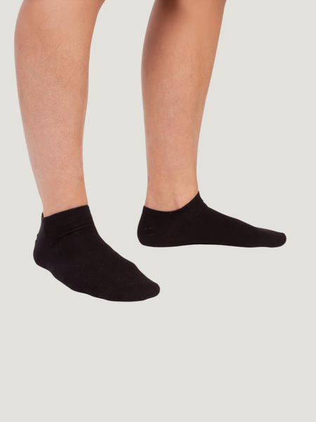 Chaussettes courtes en coton bio | noir "short night black", Dilly socks, photo 2