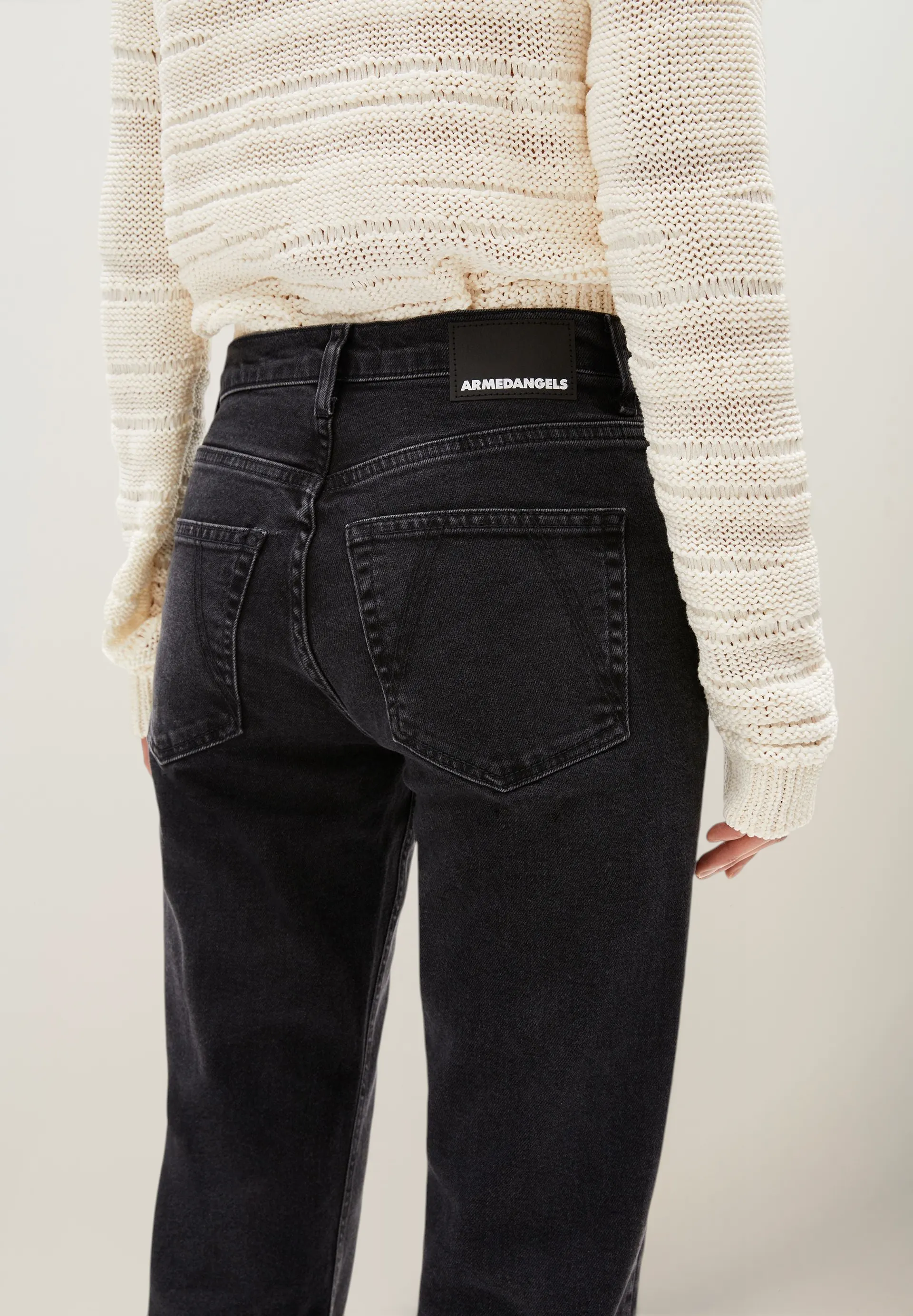 Carenaa mid straight jean - ebony, Armedangels, photo 3