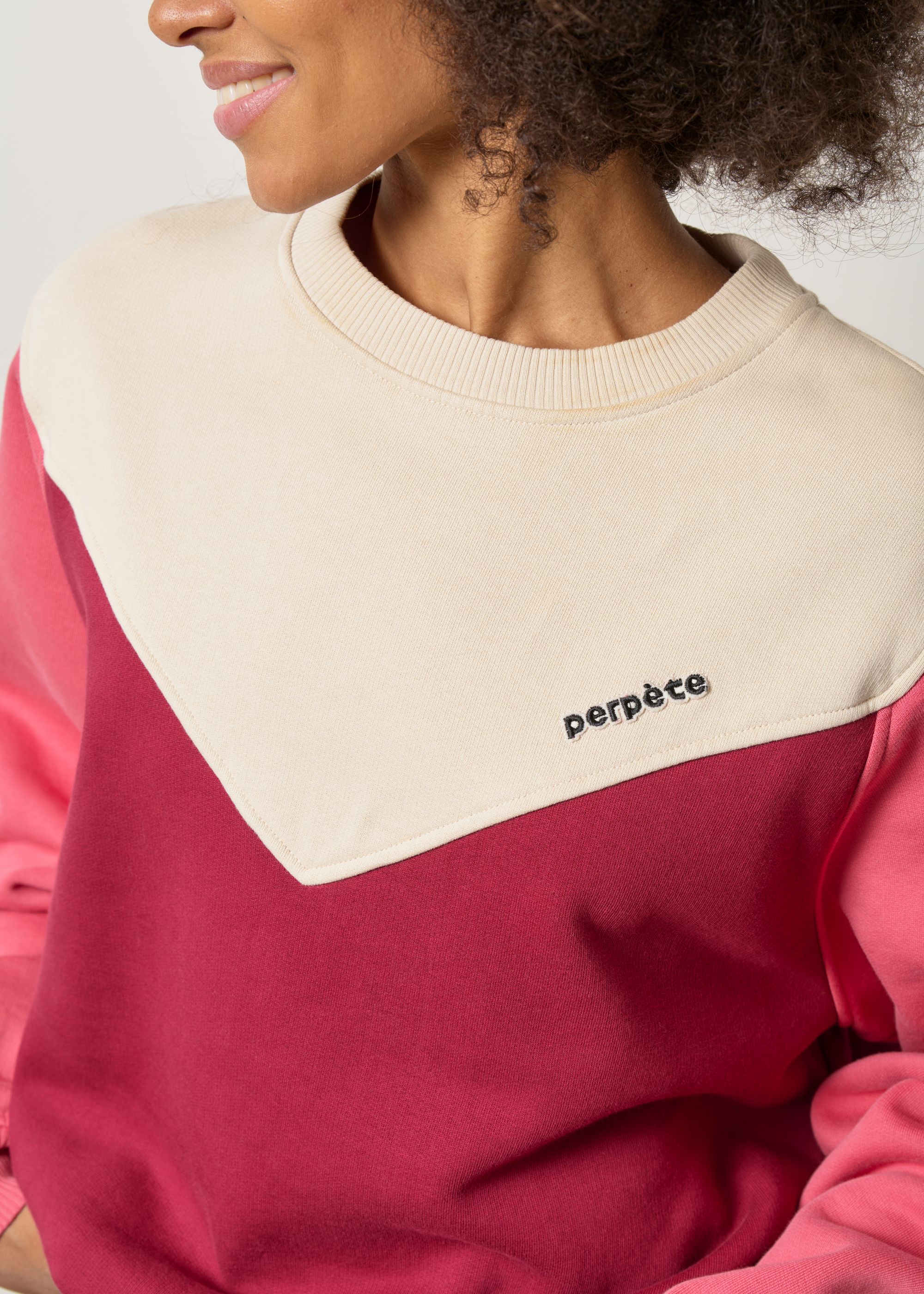 Sweatshirt aus Bio-Baumwolle | mehrfarbig "max", Perpète, Foto 2
