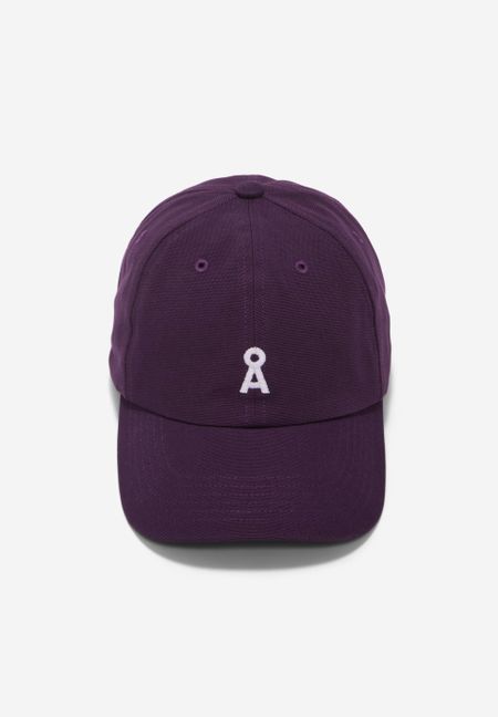 Casquette en coton bio | violet "yenaas bold blue ash"