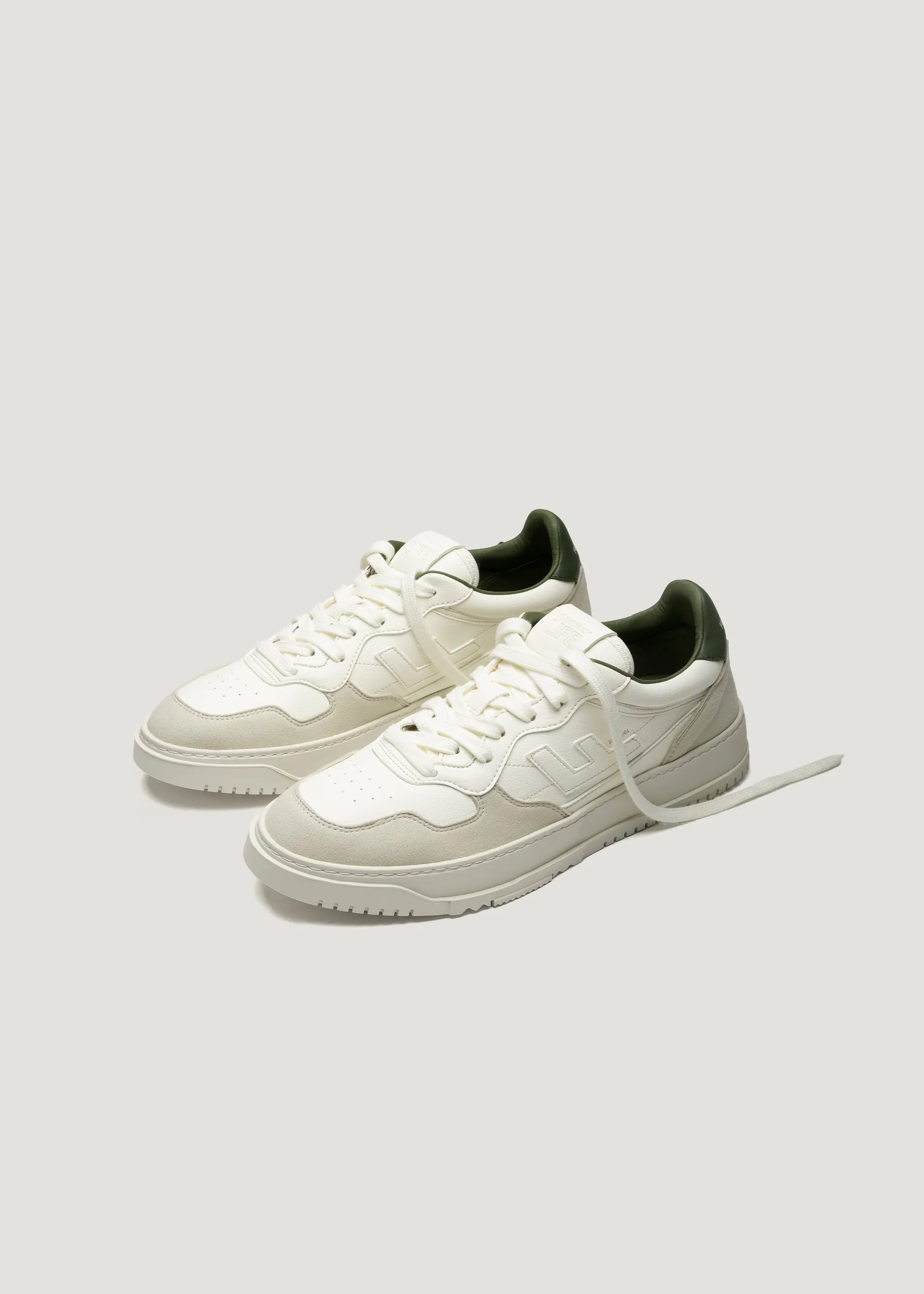 Baskets vegan | blanc "Ventura white forest", Flamingos Life, photo 2