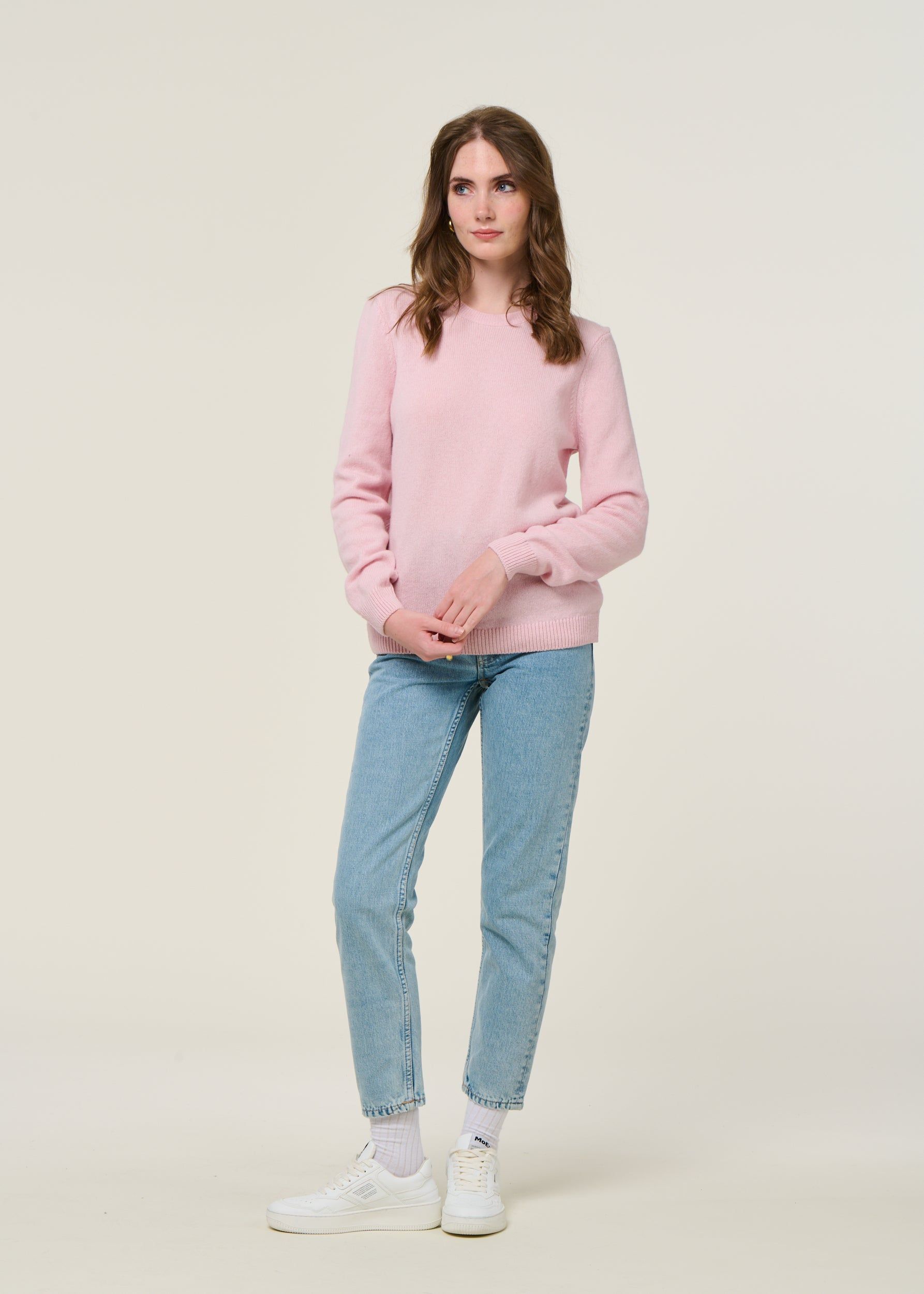 Pull en laine mérinos recyclée | rose "faded pink", Colorful Standard, photo 4