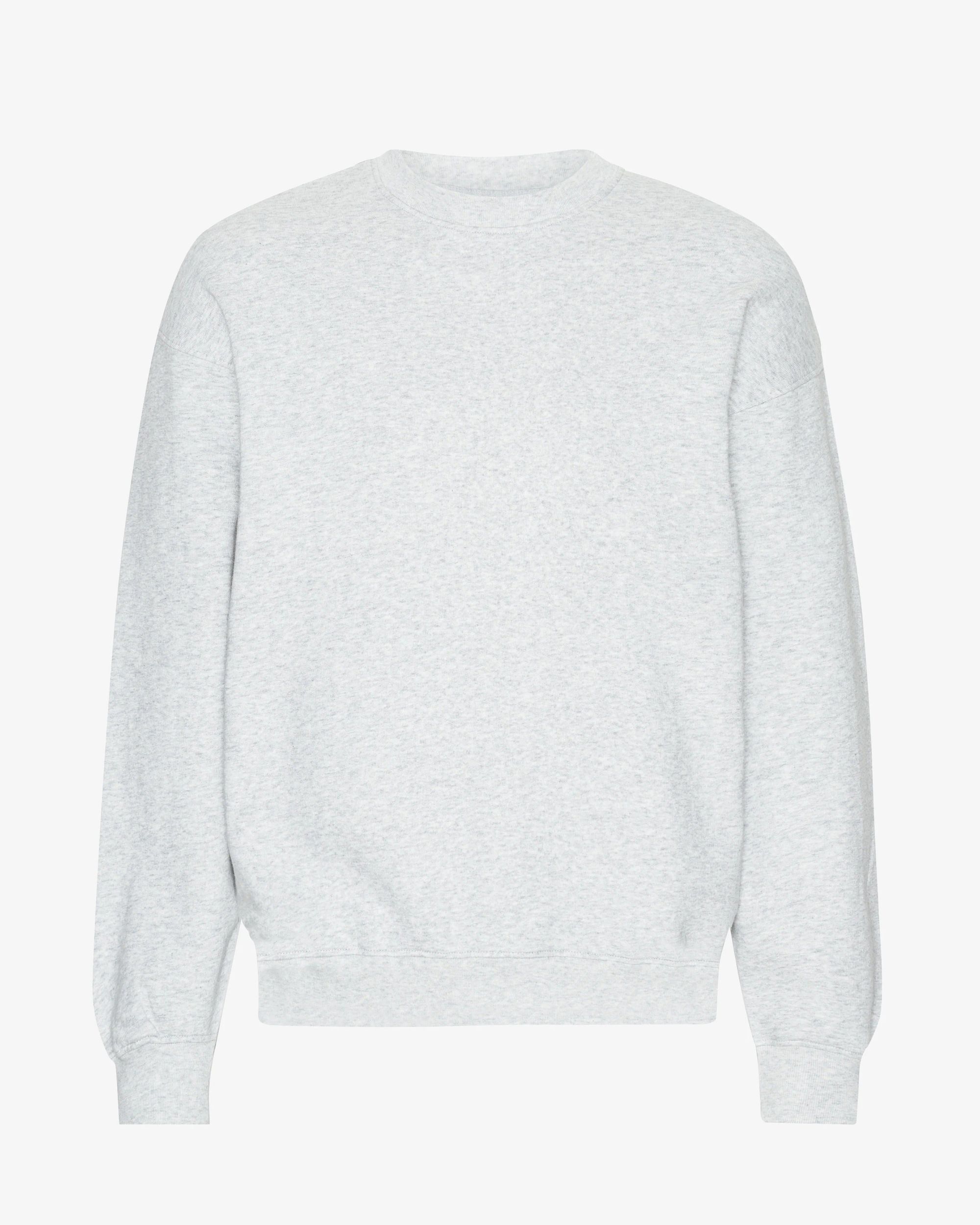 Sweat oversize en coton bio | gris "snow melange", Colorful Standard, photo 6