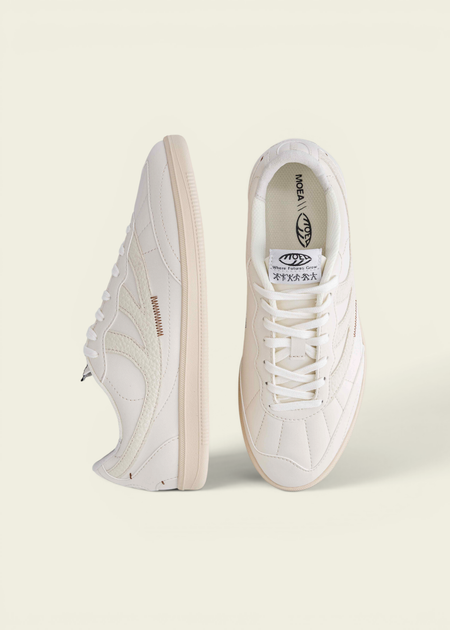Baskets vegan | blanc "flow - off white - mushroom", Moea, photo 2