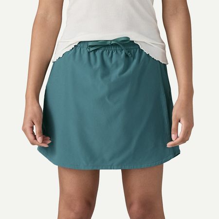 Jupe-shirt en polyester recyclé | bleu "w's fleetwith skort - wetland blue" - Patagonia