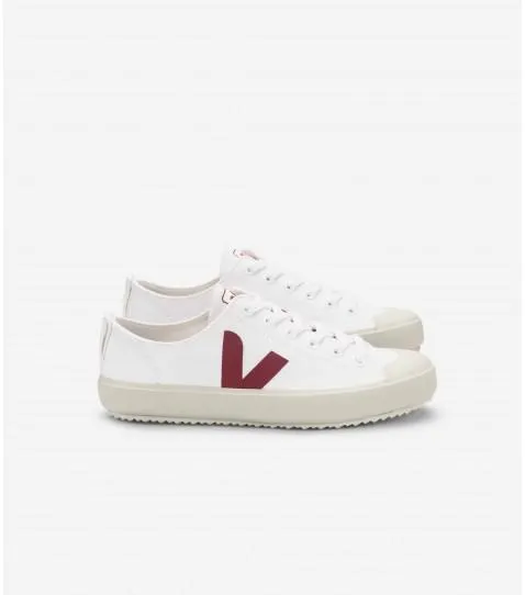Baskets nova canvas white marsala, Veja, photo 1