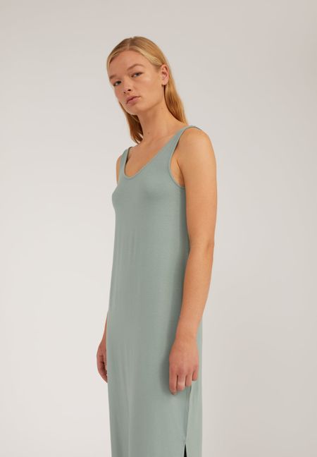 Robe longue vert d'eau en lenzing - madalenaa