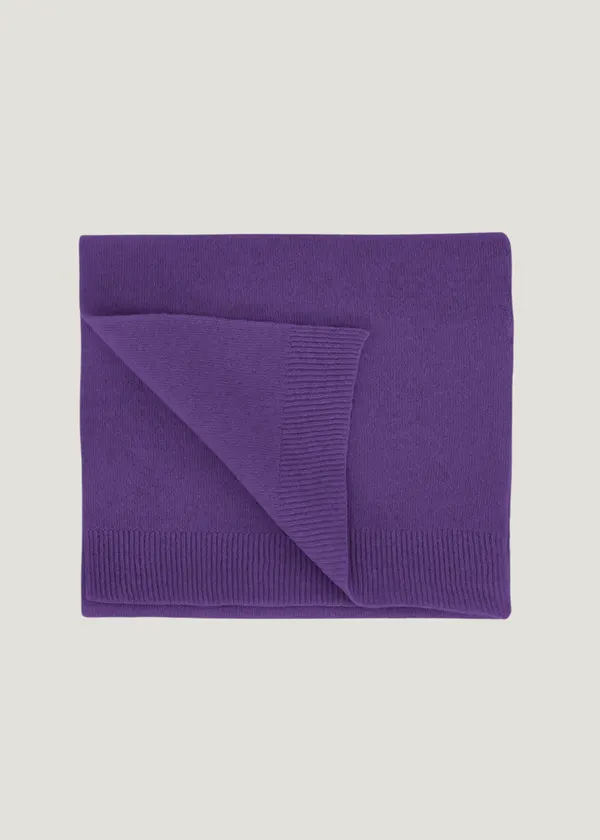 Écharpe en laine mérinos recyclée | violet "Merino wool scarf - ultra violet", Colorful Standard
